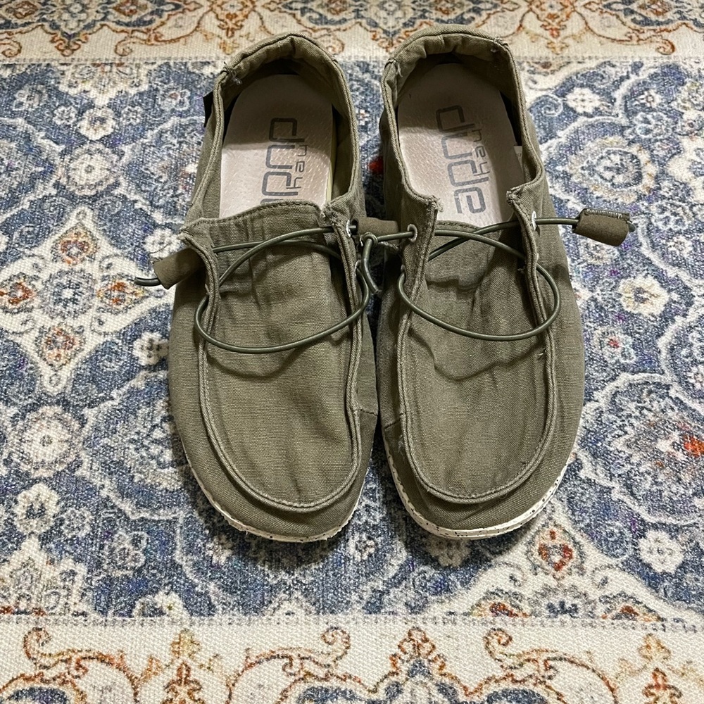 Green Hey Dude Shoes